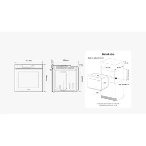 Samsung ugradna rerna NV7B41301AS/U3-4