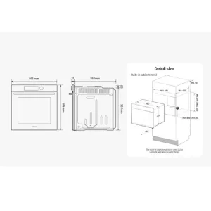 Samsung ugradna rerna NV7B41201AK/U3-4