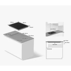 Samsung indukciona ploča NZ64B5045GK/U2-5