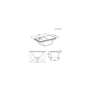 Electrolux ugradna ploča sa aspiratorom ECC63410CB-4