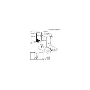 Electrolux ugradna sudomašina E62LC200S-1