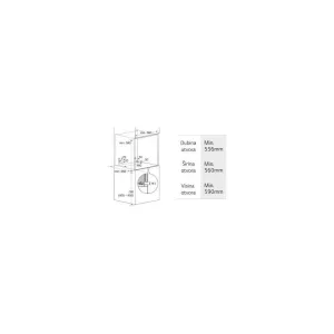 LG ugradna rerna WS7D7632WB-4