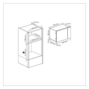 LG ugradna mikrotalasna rerna MG7Z2593B-4