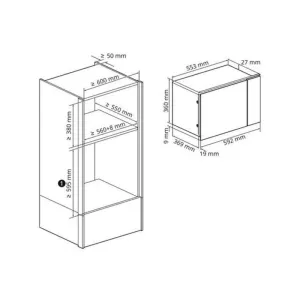 LG ugradna mikrotalasna rerna MG7Z2593D-4