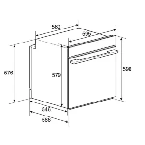 LG ugradna rerna WS5D7230S-4
