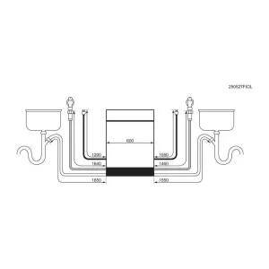 Electrolux ugradna sudomašina E87LB200S-5