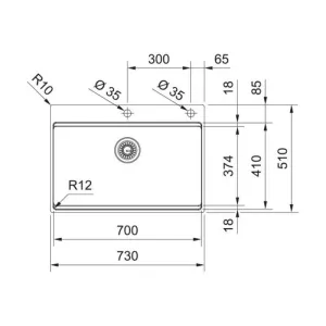 Franke sudopera BXX Pro 210-70 TL 127.0753.796-6