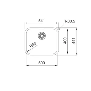 Franke sudopera SRX 110-50 122.0706.563-3