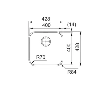 Franke sudopera SRX 110-40 122.0736.140-