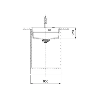Franke sudopera KNG PRO 610-53 FTL 114.0751.842-4