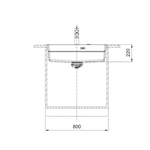 Franke sudopera KNG PRO 610-73 FTL 114.0751.849-4
