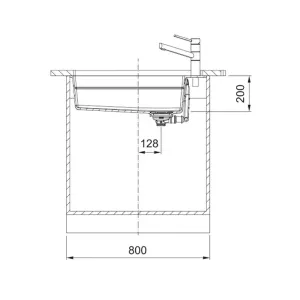 Franke sudopera KNG 110-62 125.0718.491-3