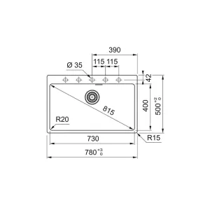 Franke sudopera Maris MRG 610-73 FTL 114.0714.175-3