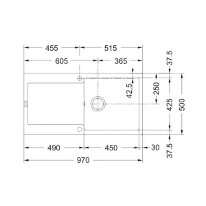 Franke sudopera Maris MRG 611-L 114.0066.675-2