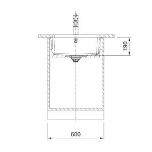 Franke sudopera KubusX KXK 110-51 126.0735.186-3