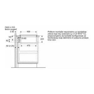 Bosch indukciona ploča sa aspiratorom PVQ61AH26E-9