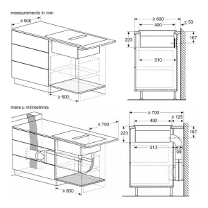 Bosch indukciona ploča sa aspiratorom PVQ61AH26E-10