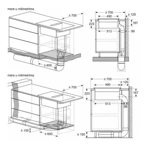Bosch indukciona ploča sa aspiratorom PVQ81AH26E-8