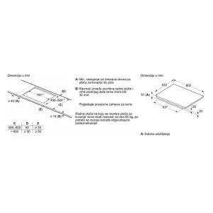 Bosch indukciona ploča PVW81CHB1E-6