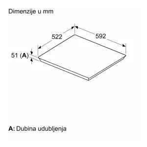 Bosch indukciona ploča PIF61ABB5E-5