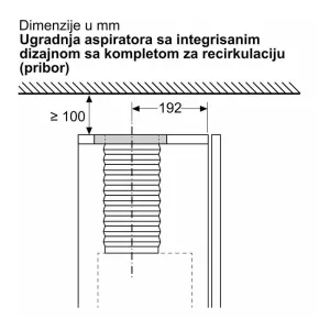 Bosch komplet za dugotrajnu recirkulaciju čistog vazduha DWZ1IB1J6-3