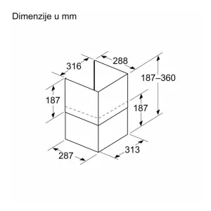 Bosch dodatni pribor za aspiratore DWZ1IB6N2-2