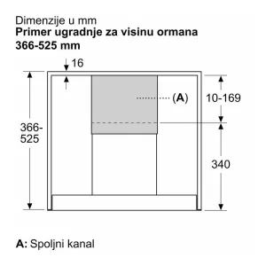 Bosch dodatni pribor za aspiratore DWZ1IB6N2-4