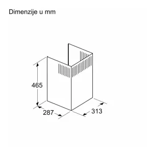 Bosch komplet za dugotrajnu recirkulaciju čistog vazduha DWZ1FB6I6-4