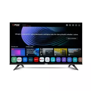 Televizor Fox 55WOS626D Smart, DLED, 4k UHD, 55''(140 cm), DVB-T/T2/C/S/S2