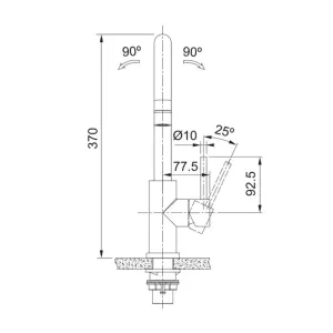 Franke slavina Smart Glenda J 115.0747.473-4