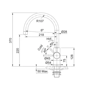 Franke slavina Smart Glenda J 115.0747.473-5