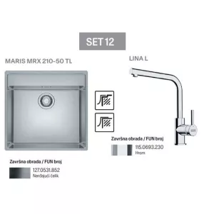 Franke set MRX 210-50 TL + Lina L-1