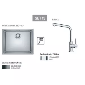Franke set MRX 110-50 + Lina L-1