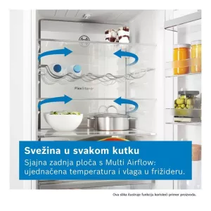 Bosch kombinovani frižider KGN497WDF-4