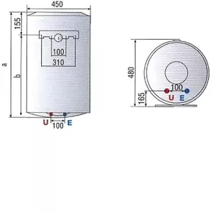 Ariston bojler PRO R 100L