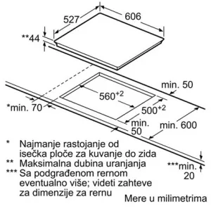 Bosch ugradna ploča PKN675DP1D