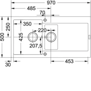 Franke sudopera MRG 651-A 114.0302.676