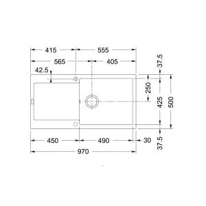 Franke sudopera Maris MGR 611-100 XL 114.0378.124