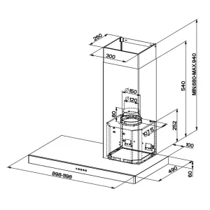 Faber aspirator STILO DX A120
