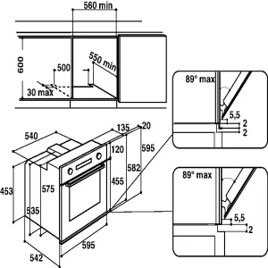 Whirlpool ugradna rerna AKP 738 l X