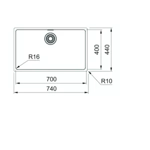 Franke sudopera Maris MRX 210-70 127.0531.916