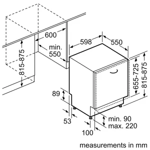 Bosch ugradna sudomašina SMV41D10EU