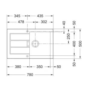 Franke sudopera Sirius S2D 611-78 143.0590.159