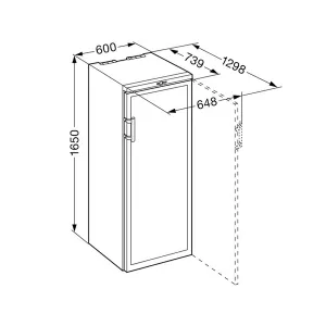 Liebherr vinska vitrina WKb 4212 - Vinothek
