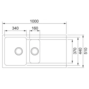 Franke sudopera Orion OID 651 114.0286.461 