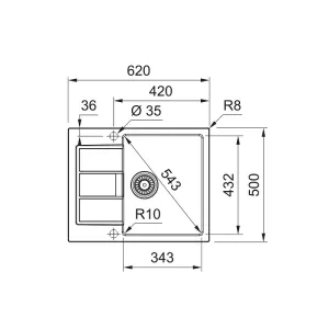 Franke sudopera Sirius 2 S2D 611-62 143.0616.339