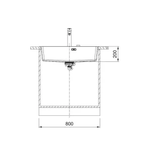 Franke sudopera Maris – MRG 610-73 FTL 114.0661.707