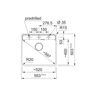 Franke sudopera Maris 2.0 – MRG 210/110-52 TL 114.0659.085