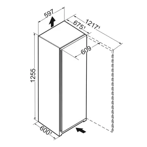 Liebherr vertikalni zamrzivač FNe 4204 pure NoFrost