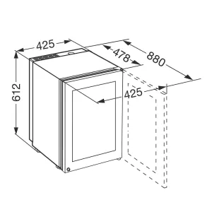 Liebherr uređaj za čuvanje cigara ZKes 453 Humidor